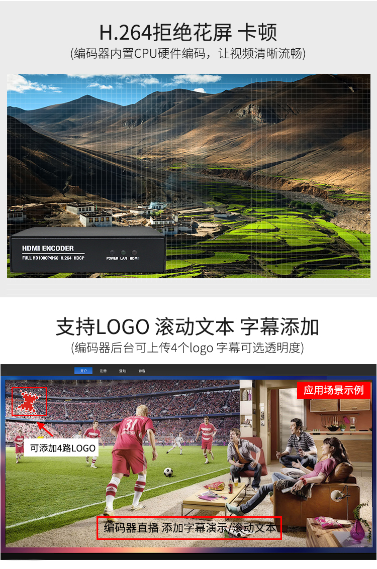 310H 视频编码器HDMI
